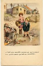 CARTE POSTALE ILLUSTRATEUR POULBOT // C'EST UNE MOUCHE COMME CA QU'A PIQUE ...