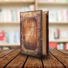 Storage Box Secret Boîte De Rangement Biblique Voyage Décoration Faux Livres