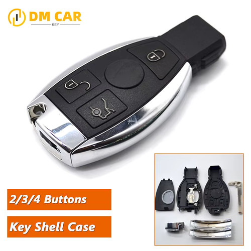 Coque clé mercedes benz - coque, 4