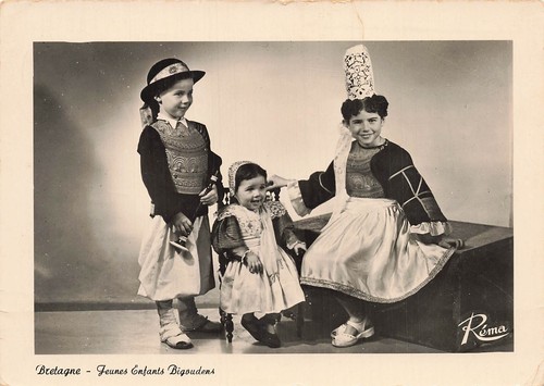 Bretagne costumes jeunes - 29,