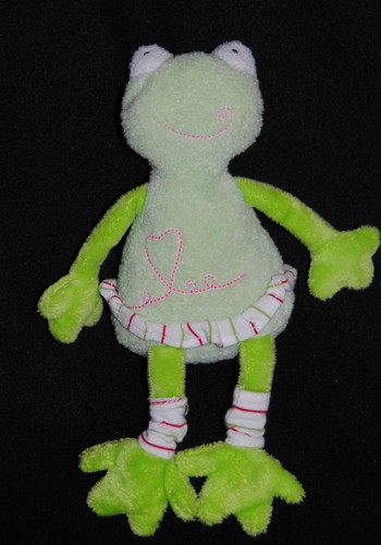 Doudou grenouille vert - doudou,