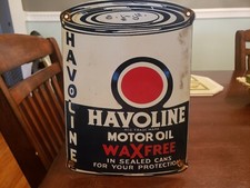 VINTAGE HAVOLINE OIL CAN