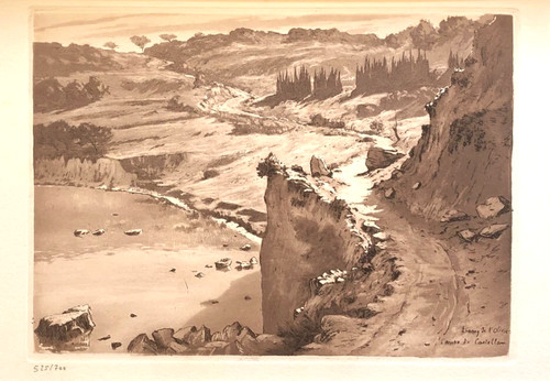 Gravure eau forte - a, l'eau-forte