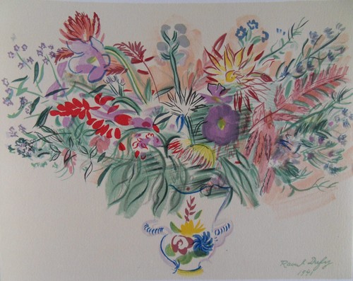 Raoul dufy bouquet - :,