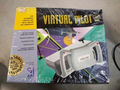 Virtual pilot airplane yoke - virtual,