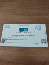 Billet Foot SPORTING PORTUGAL - CELTICS FC  pour Collection