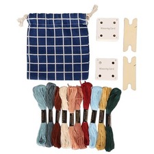 Lot De 30 Cartes De Tissage Pour Métier à Tisser Avec Navette De Fil à Broder.