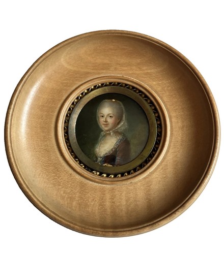 Peinture ancienne miniature - ancienne,