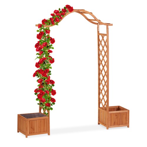 Pergola jardin avec bac - pergola, de
