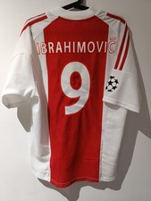 Maillot Jersey Camiseta Maglia Adidas Home Ajax Amsterdam Ibrahimovic 2002-2003 