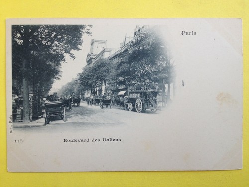 Cpa paris 1900 - paris,