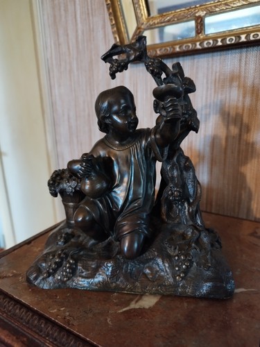 Groupe bronze enfant la - en,