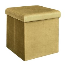 Pouf pliable coffre de