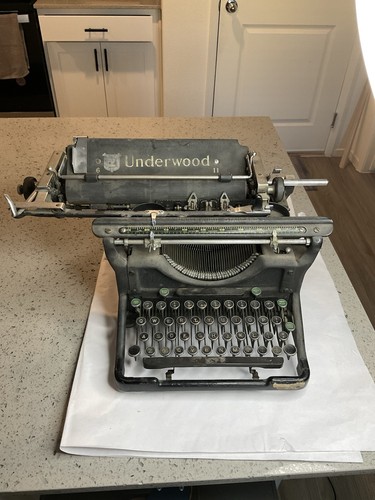 Underwood typewriter 1930 - underwood, 11