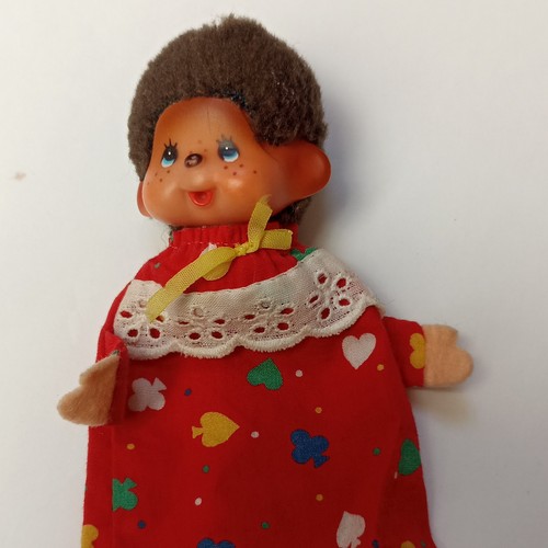 Poupée kiki monchhichi - kiki/monchhichi, tête
