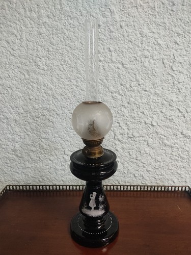 Ancienne lampe pétrole - lampe,