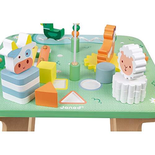 Table activités bois - d'activités,