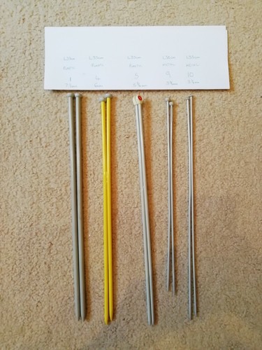 Aiguilles tricoter diverses - aiguilles,