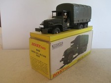 DINKY TOYS 809 GMC COVERED MILITARY TRUCK MIB 9 EN BOITE LAST ISSUE SO NICE LOOK