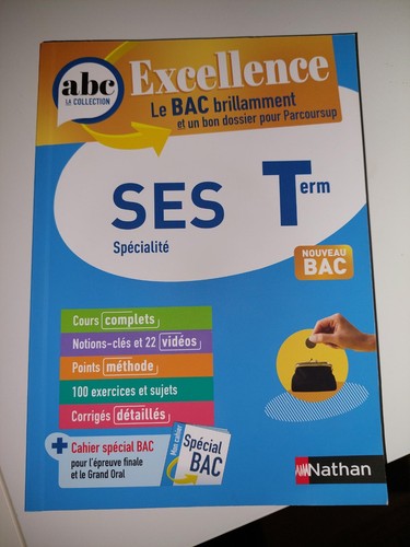 Abc bac excellence ses - bac,