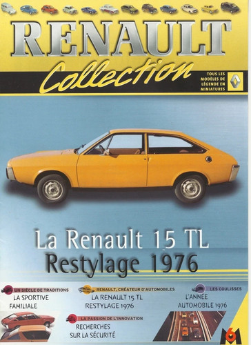 Fascicule renault collection - renault,