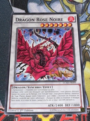 Carte dragon rose - carte,