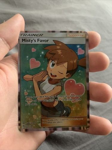 Misty favor pokemon - misty's, card