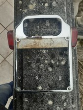 Entourage de plaque Fabbri avec clignotants pour Vespa faro basso VB1 VL