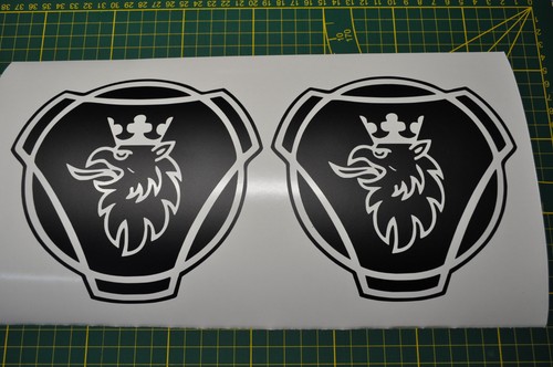 Stickers scania camion - 2x,