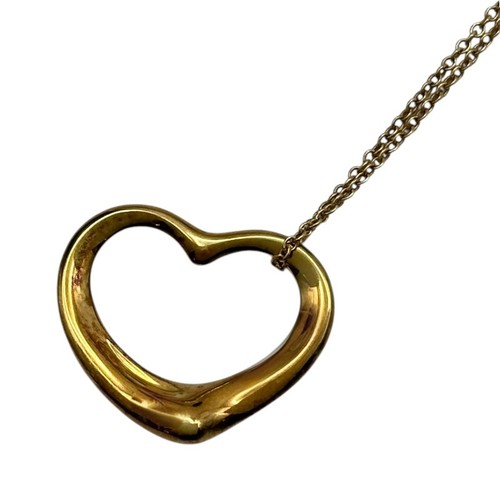 Collier cœur ouvert tiffany - collier,