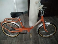 Vélo enfant Motobecane orange ancien original bicyclette