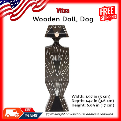 Vitra wooden doll dog - wooden,