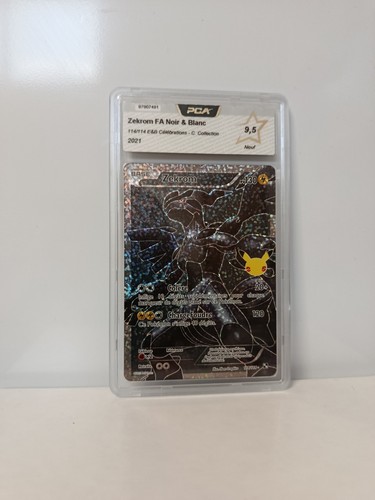Carte pokémon zekrom - pokémon, noir