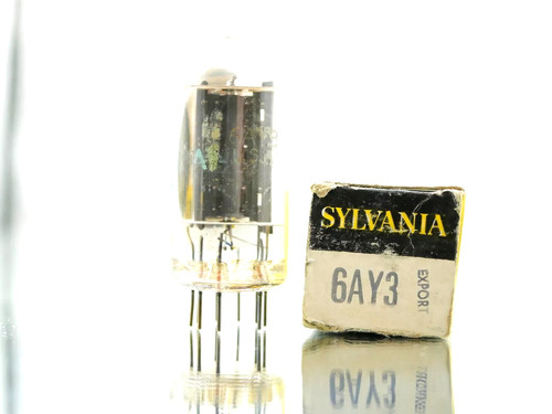 Tube 6ay3 sylvania nos nib - tube,