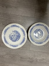 Lot 10 assiettes Plate Et 7