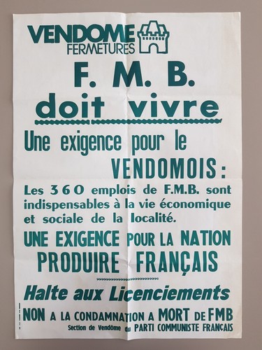 Affiche parti communiste - affiche,