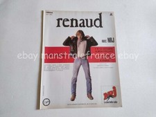 Renaud Séchan concert ad clipping France 1980s