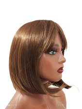 Perruque Synthétique Chatain