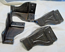 Lot 4 pieds métalliques style art déco baignoire fourneau poêle ou autre