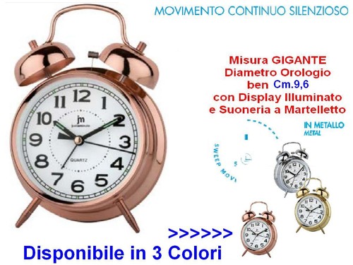 Montre réveil géante style - géante,