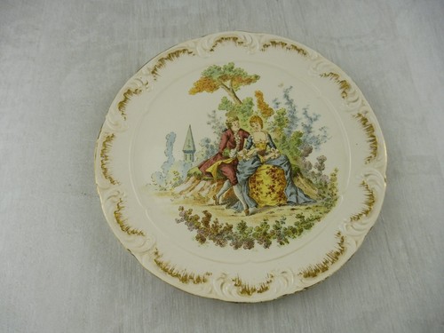 Ancienne assiette plate