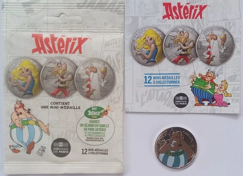 Médaille astérix monnaie - monnaie, de