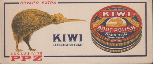Buvard cirage kiwi - *cirage, kiwi*