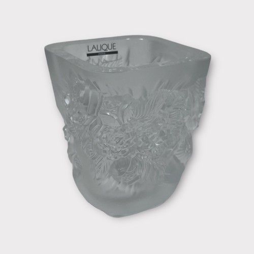 Lalique pivoines accent - pivoines, vase