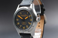 Rare [N MINT] Obris Morgan KA.OM.218 Day Date Classic Navy Automatic 44mm Watch