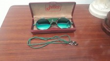 Stunning JULBO GLACIER MINERAL SUNGLASSES Vintage Mountaineering Skiing Old