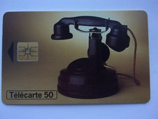 CARTE TELEPHONIQUE COLLECTION HISTORIQUE Téléphone Jacquesson  1924 - 50 unités