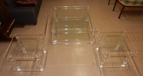 1970 table basse altuglas - 1970',