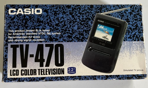 Vintage casio 470 lcd - tv-470,