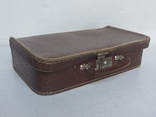 Ancien Petit Valise En Carton